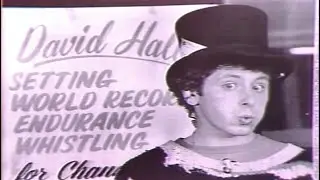 RETRO FIND: Man set record with 24-hour whistling marathon