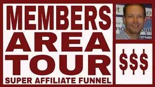 Super Affiliate Funnel Review - FREE Members Area Tour.