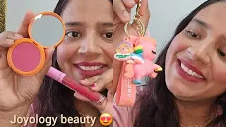 Joyology beauty shopping haul | Found affordable dupe for Charlotte tilbury creme blush #newlaunch