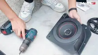 Установка блока динамика SAUTVS Kick для EZGO TXT 1994 UP