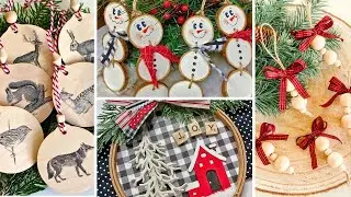 Beautiful Rustic Christmas Ornament Ideas to Add Cozy Charm to Your Holiday Decor