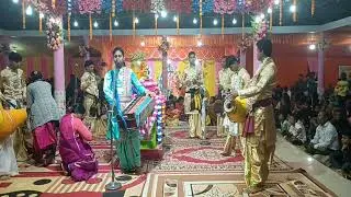 একসঙ্গে 14 টি মৃদঙ্গ নিয়ে 14 মাদল পালন করা হল। খুব সুন্দর😍💓। নাম কীর্তন। 
