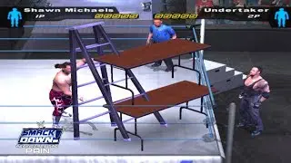 Table Ladder Glitch In WWE SmackDown! Here Comes The Pain (2003)