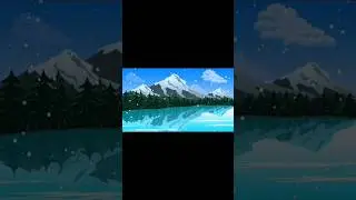 How To Draw A Flat Mountain Landscape In Adobe Photoshop