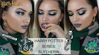 SLYTHERIN MAKEUP LOOK! - Harry Potter SERIES || SMJP MAKEUP