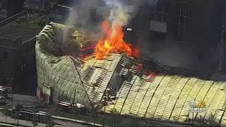 Fire At Domino Sugar Still Not Completely Out