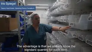 Smart management of disposable medical equipment in operating rooms and hospital wards - Ichilov