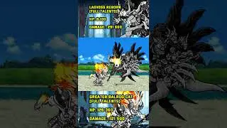 The Battle Cats : Lasvoss vs Balrog lv50 #shotrs #thebattlecats