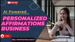 AI-Powered Personalized Affirmations Business: Sell Motivation Daily!