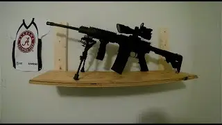 DYI Homemade Gun Rack/Platform/Shelf for any firearm
