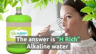 H Rich Water Can