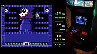 BlueYakk Playing: Bubble Bobble (C64, 1987) Highscore Challenge