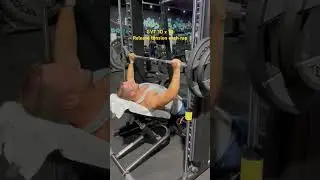 German Volume Training 10 x 10. #chest #workout #GVT #bodybuilding