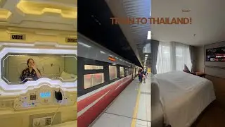 🇹🇭 I:Took train from JB Sentral to Pdg Besar,stayed at Space Hotel & went to Hatyai after the flood!