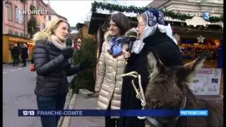 Direct du 12/13 au marché de Noël de Montbéliard