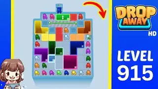 Drop Away Level 915 Solution Walkthrough