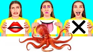 Откуси Лизни или Ничего Челлендж | Смешные Моменты от DaGaDa Challenge