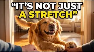 Your Dog Does This Stretch When You Arrive&mdash;Here&rsquo;s What It REALLY Means