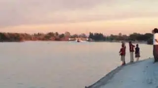 Super Scooper Pilot Waving
