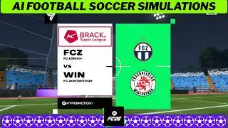 ФК Цюрих против Винтертура ⚽ Швейцарская Суперлига 2025/26, 24-й тур 🟩 Симулятор EA FC 26