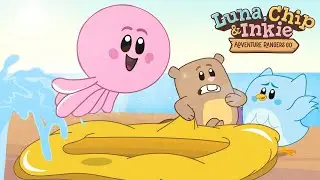 Adventures on the Water 🌊 1 HOUR of Full Episodes 🌲 Luna Chip & Inkie: Adventure Rangers Go!