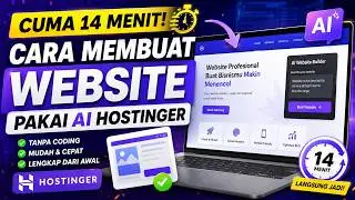 Cuma 14 Menit! Cara Membuat Website Pakai AI Hostinger (Lengkap dari Awal)