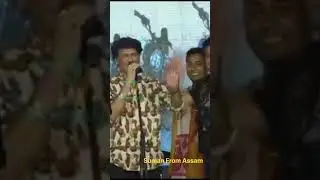 Zubeen Garg 50yr Uthpat Funny Speech Stage Program, Suman From Assam