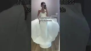 A timeless #weddingdress for the classic bride #columbus #columbusohio #wedding #bridal #bride