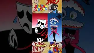Gangle And Caine Transformation | The Amazing Digital Circus #glitchproductions #animation #cartoons