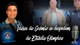 &Iacute;dolos do Gr&ecirc;mio se despedem do est&aacute;dio Ol&iacute;mpico