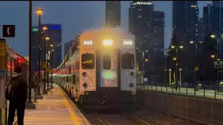 NEWEST RCC!!! Go transit cab car 243 ariving into mimico 