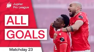TOUS LES BUTS | Journée 23 - Jupiler Pro League