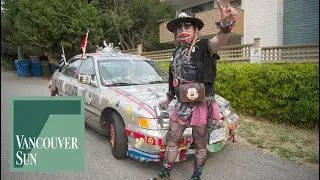Funky courier and his car a colourful delivery experience | Vancouver Sun