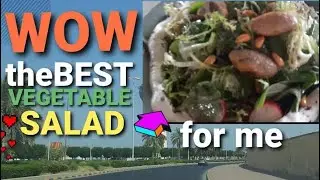 THE  BEST AND YUMMY VEGETABLE SALAD @AHWET ZEITOUNA ll Filkuchannel