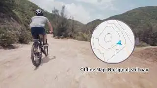 KKTICK Tank T5: Outdoor Cycling Watch with Offline Maps & Superior Trail Tracking