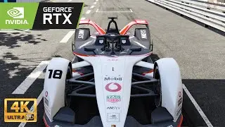 Project CARS 3 - Formula E - M&ocirc;naco - 4K 60 FPS Ultra - Asus RTX 2080 Super OC - Logitech G29