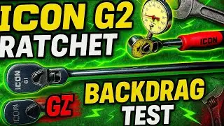 ICON ratchets G1 vs. G2  backdrag test, how do they compare?