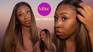 PERFECT FALL WIG FT. MYSHINYWIGS ON AMAZON! | 13*4 18 INCH LACE INSTALL