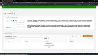 Amazon EventBridge - Using API destinations with Amazon EventBridge