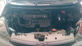 Daihatsu move complete eingine replace 