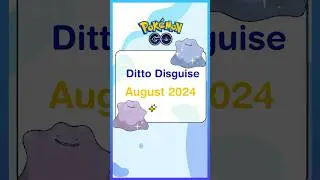 Ditto Disguises In September 2024 (How to 100% Catch Ditto in September #pokemongo #shinyditto