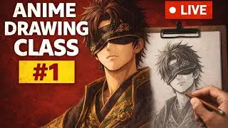 anime character drawing with me and make a attractive. anime character