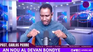 Tanpèt pa la pou lontan | 01/30/2026 | Subscribe and follow I Pasteur Carlos Pièrre I #PrièreMidi