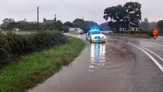Travel warning as heavy rain causes flooding