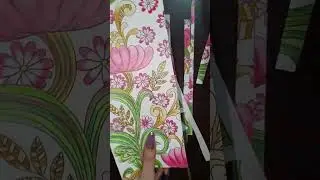 Flower Drawing Cutting Paper ASMR ✂️🌺#shorts #youtubeshorts #satisfying #cuttingskills #papercraft