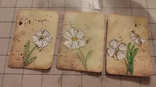 Journal Card / Junk Journal /Deutsch 