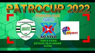 AMAFUT 3X0 PROJETO + ESPORTES | SUB 15 PATROCUP 2022