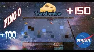 Transformice - Brkrmn (+100-150 Mice [NASA] + Mod Troll) Racing Gameplay #8