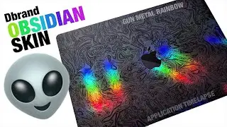 DBrand Obsidian Skin Application- 2021 Macbook Pro M1