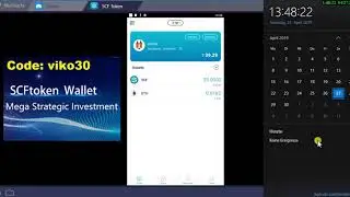 SCF Token  Обмен SCF на ETH и вывод